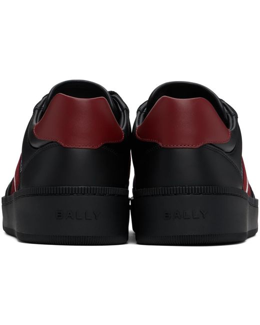 Bally Black Raise Rebby Sneakers for men