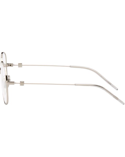 Givenchy Black Gv Speed Round Metal Glasses