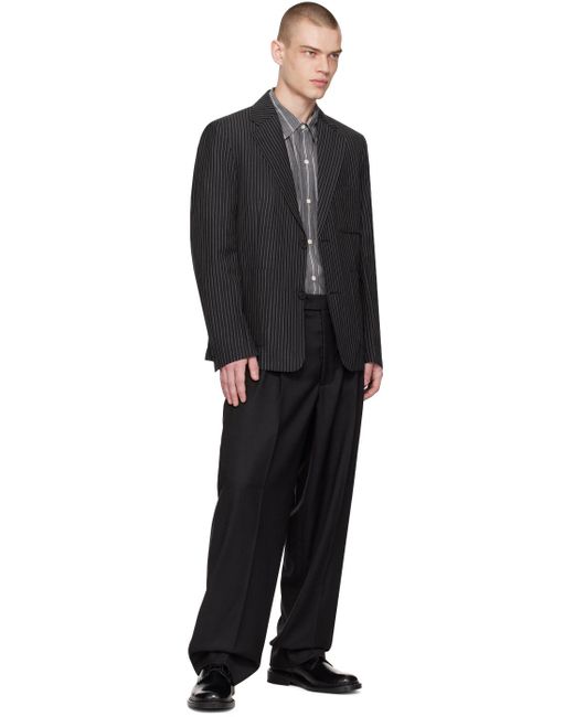 mfpen Black Ssense Exclusive Classic Trousers for men