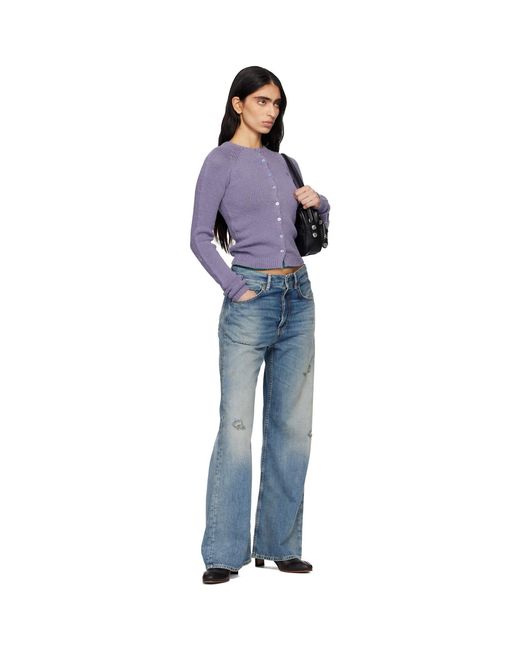 Acne Blue Regular Fit 2021 Jeans