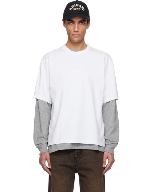 メンズ Axel Arigato ホワイト 'Ldn' Tシャツ White