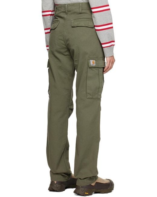 Carhartt Green Regular Trousers