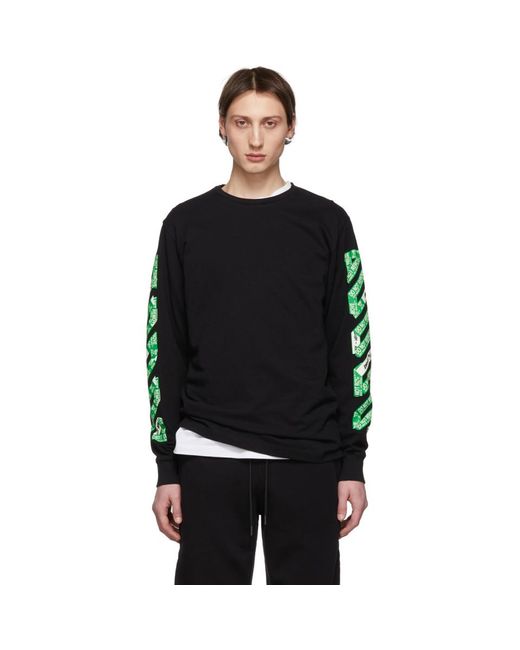 Off-White c/o Virgil Abloh Diag Arrows Over Hoodie in Black for