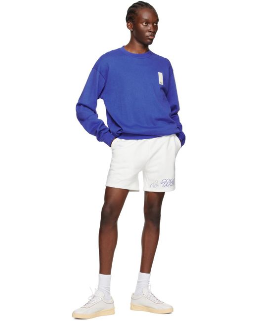 Pull Molletonné Bleu À Écusson Mr. Saturday pour homme en coloris Blue