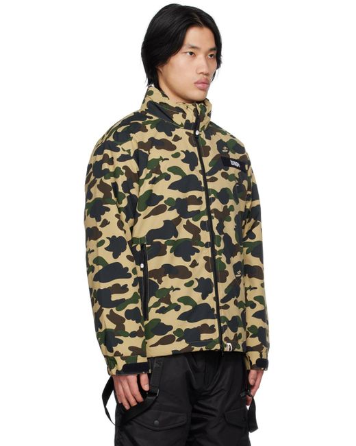 A Bathing Ape 1st Camo Military Jacket in Black for Men | Lyst Canada