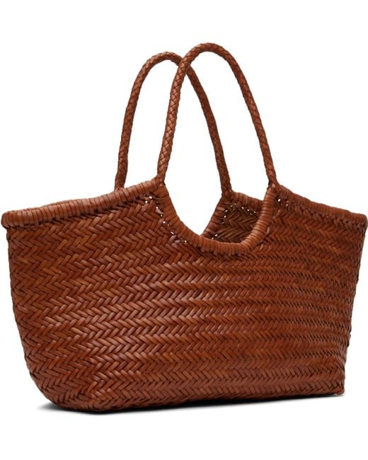 Dragon Diffusion タン ビッグ Nantucket バッグ Brown