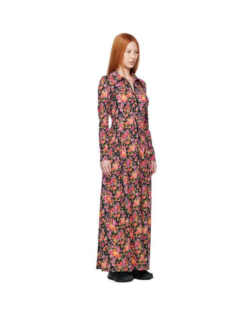 Commission Multicolor Black Dean Maxi Dress