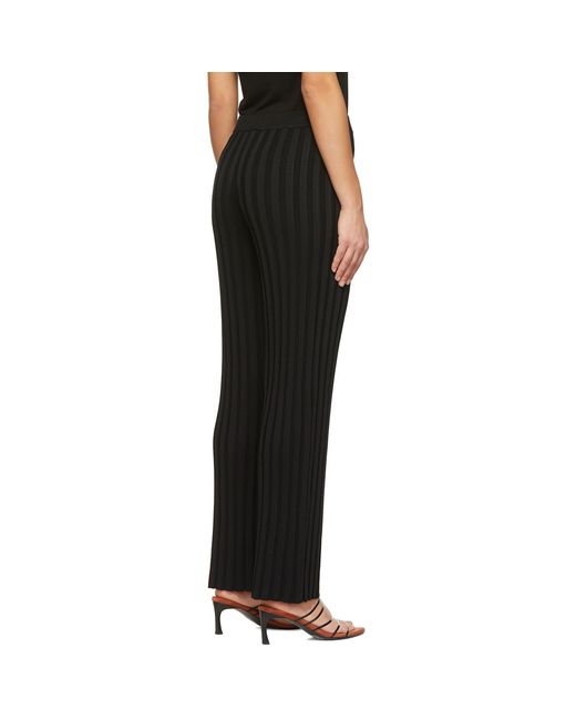 House of Dagmar Black Penelope Lounge Pants