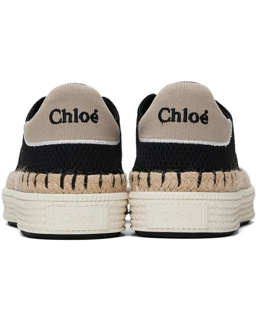 Chloé Black Telma Sneaker