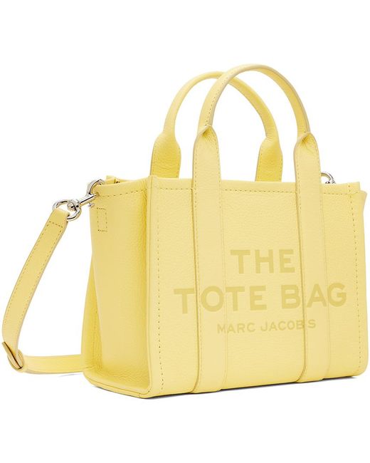 Marc Jacobs The Leather Small Tote Bag トートバッグ Yellow