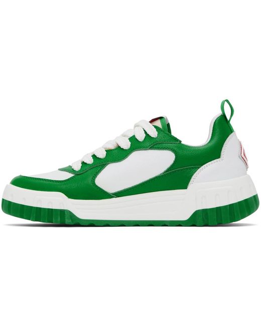 Baskets court vert et blanc Casablancabrand en coloris Green