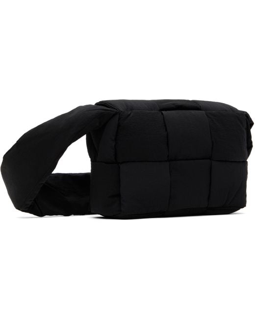 Bottega Veneta Black Small Padded Tech Cassette Bag for men