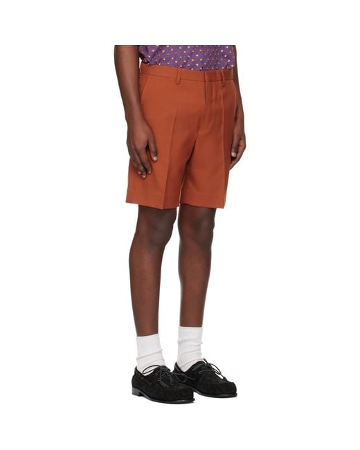 Dries Van Noten Multicolor Wool Shorts for men