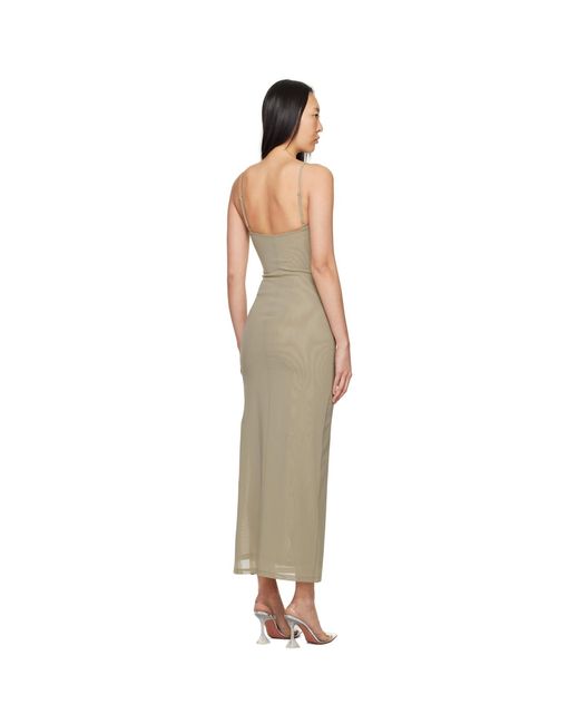 Miaou Black Thais Maxi Dress