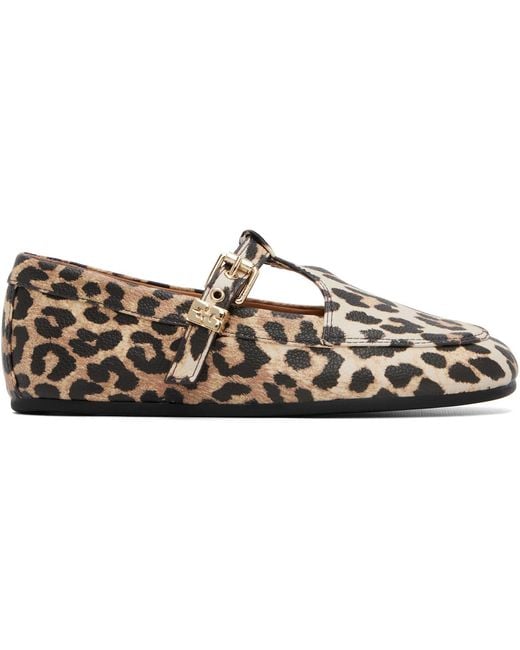 Ganni Multicolor Mary Jenny Ballerina Flats