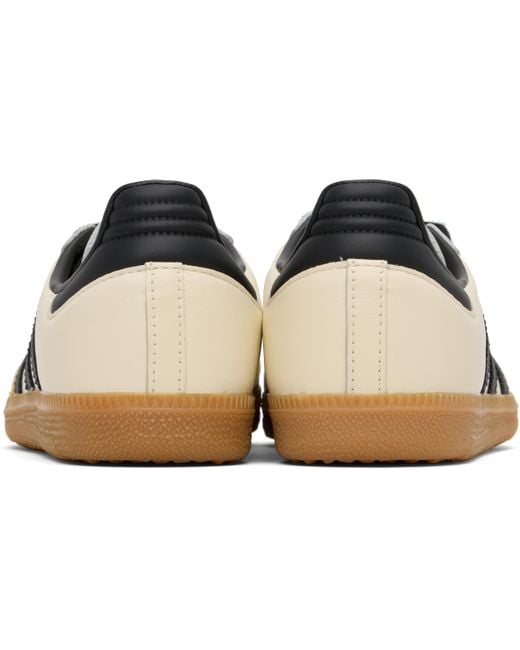 Adidas Originals Black Off- & Samba Og Sneakers