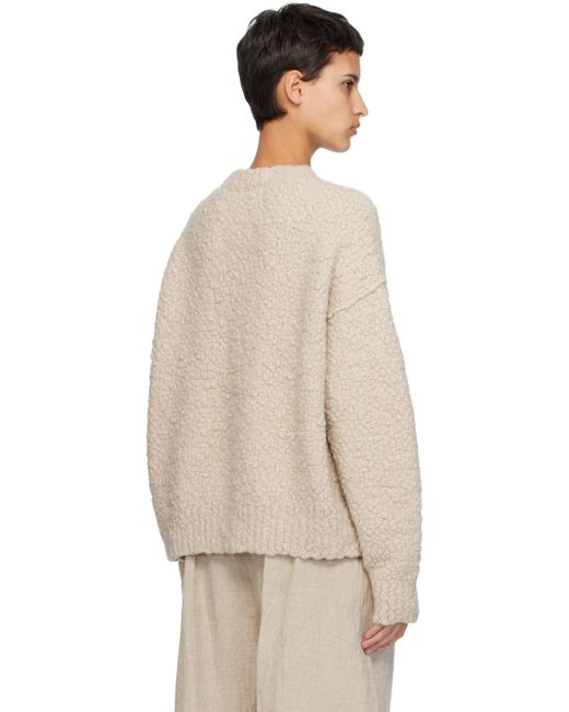 Lauren Manoogian Natural Berber Sweater