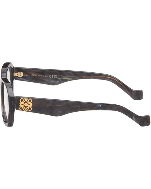 Loewe Black Anagram Glasses for men
