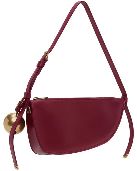 Mini sac à bandoulière rose à breloque graphique Burberry en coloris Purple
