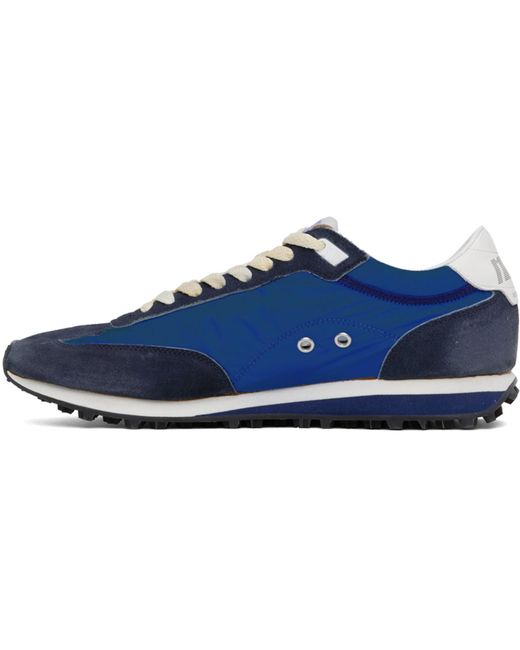 Golden Goose Deluxe Brand Blue Marathon Sneakers for men