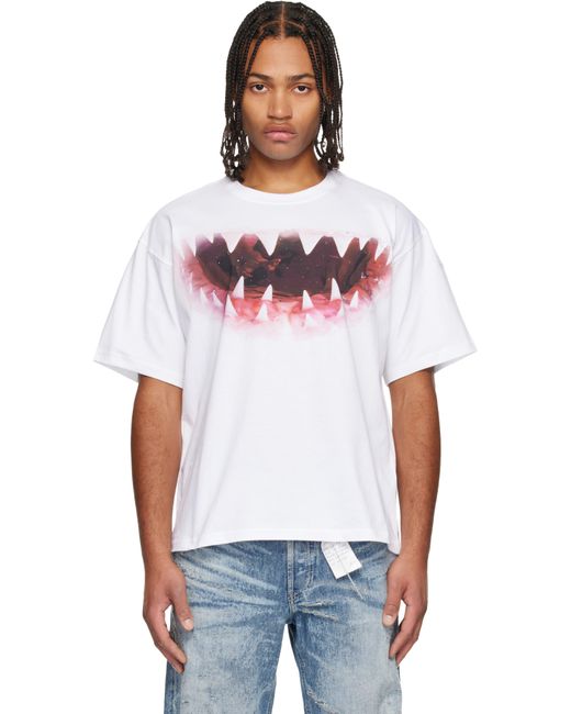 DIESEL White T-Boxt-T21 T-Shirt for men