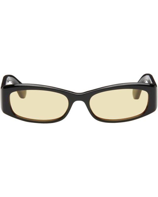 Port Tanger Black Ssense Exclusive Leila Sunglasses for men