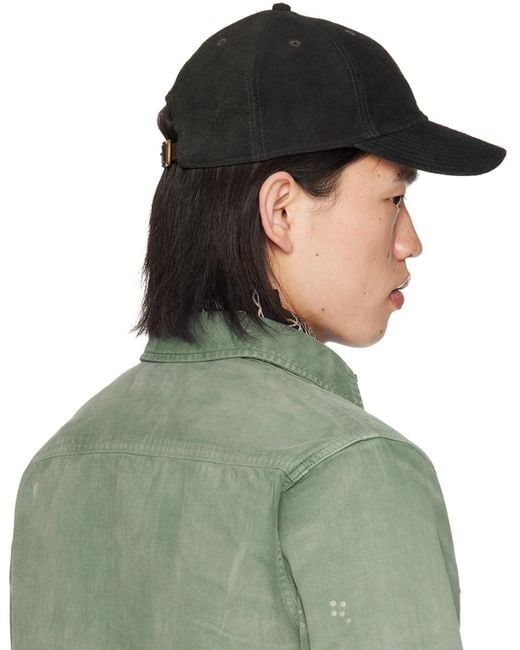 RRL Green Embroidered Cap for men