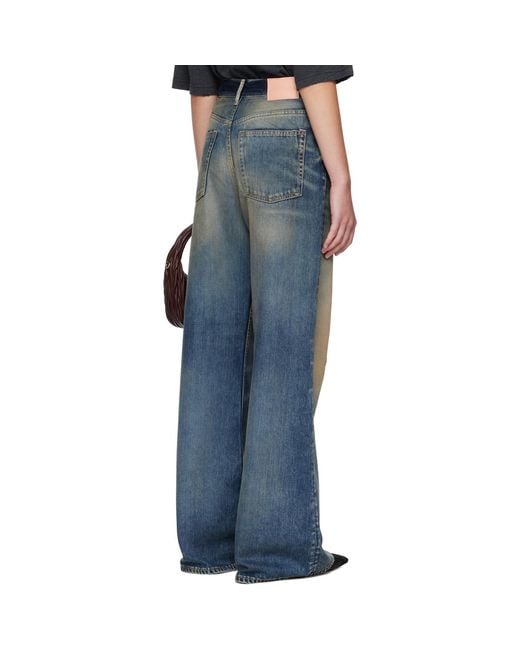Acne Blue Regular-Fit 2022F Jeans