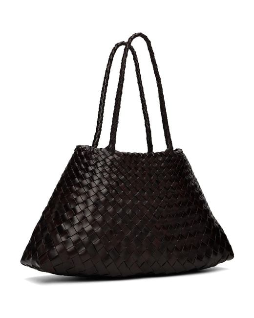 Dragon Diffusion Black Santa Croce Big Tote