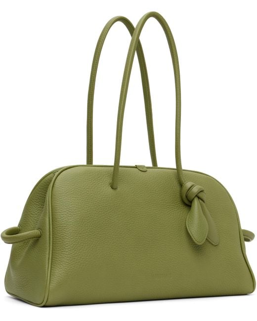 Jacquemus Green La Croisière 'The Turismo' Bowling Bag