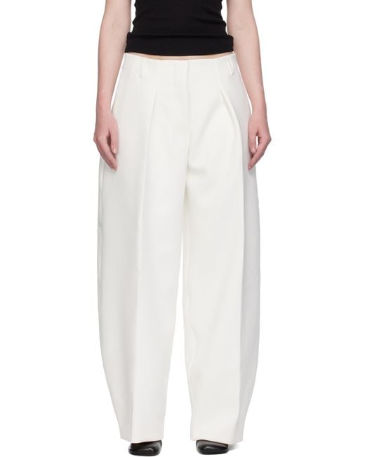 Jacquemus Black La Croisière 'The Ovalo' Trousers