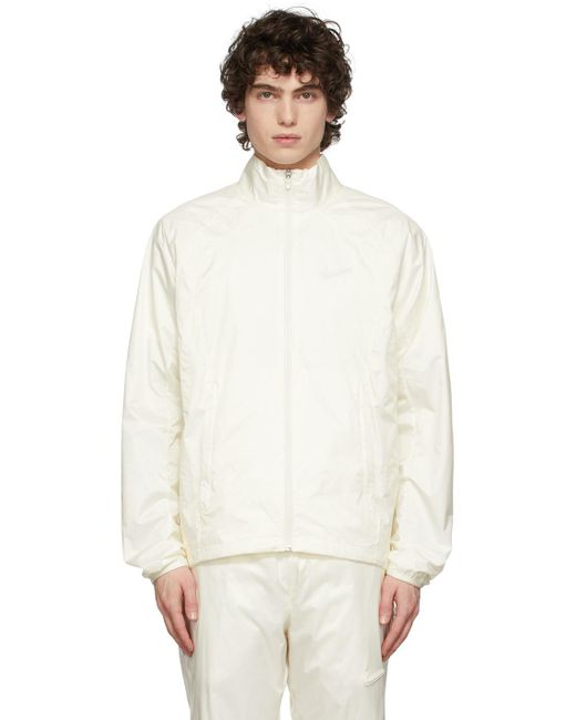 Nike Synthetic Off- Nocta Edition Full Zip Track Jacket in White for Men - Lyst