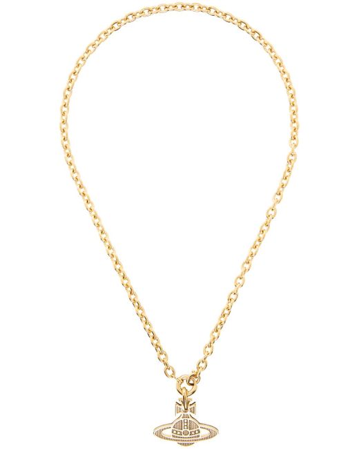 Vivienne Westwood Multicolor Gold Hilario Reversible Pendant Necklace for men