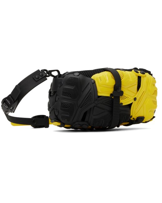 Sac À Bandoulière Object 167 Noir Et Jaune Innerraum pour homme en coloris Black