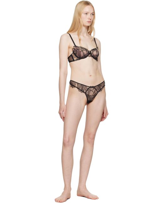 Fleur du Mal Natural Sophia Lace Balconette Bra