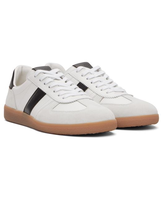 Tom Ford Black Suede Archer Sneakers for men