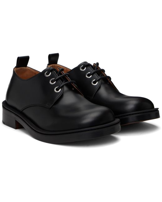 メンズ Alexander McQueen ブラック Trunk レースアップダービー Black
