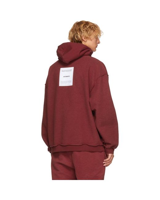 Vetements Off-White Inside-Out Shark Hoodie Vetements