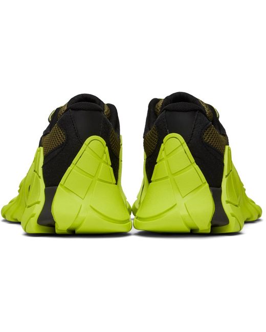 Camper Black & Yellow Tormenta Sneakers for men