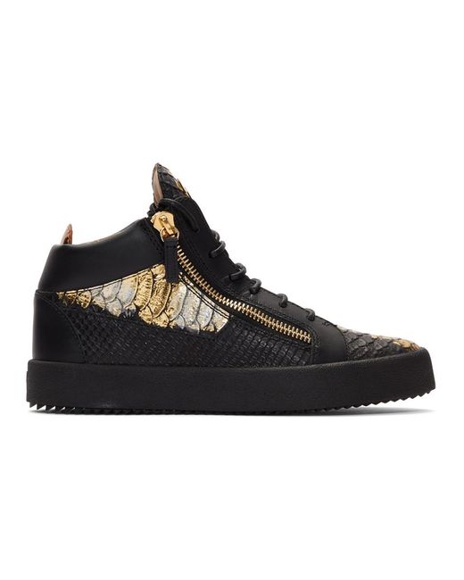 giuseppe croc sneakers