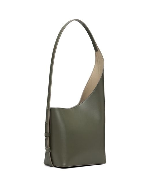 Aesther Ekme Gray Demi Lune Bag