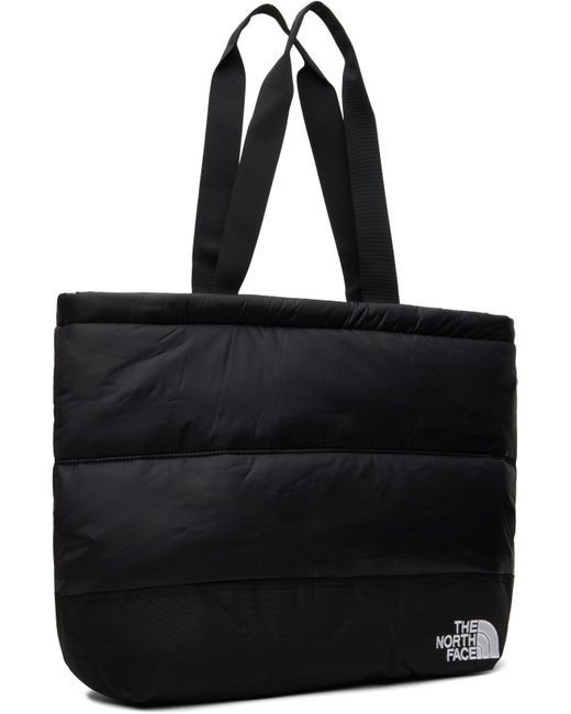 メンズ The North Face ブラック ヌプシ トートバッグ Black