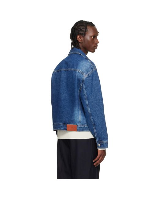 Studio Nicholson Blue Stein Denim Jacket for men