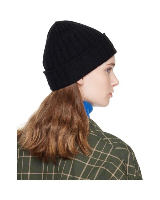 Totême Blue Cashmere Beanie