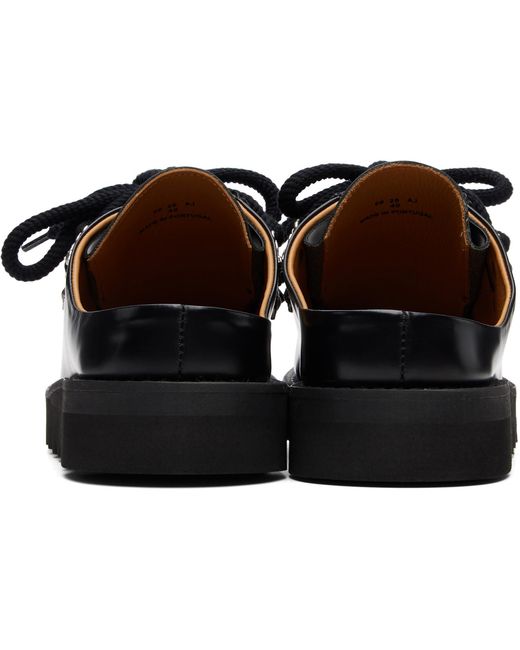 Toga Virilis Black Aj1527 Slip-On Loafers for men