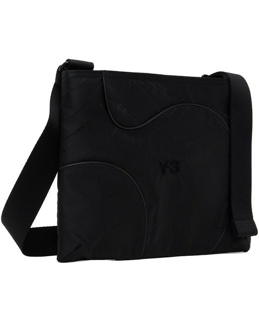 Pochette tpo noire Y-3 pour homme en coloris Black