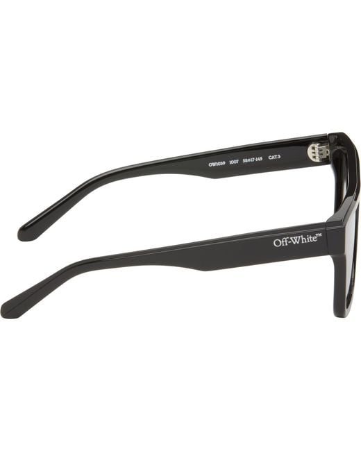 Off-White c/o Virgil Abloh Gray Warwick Sunglasses for men
