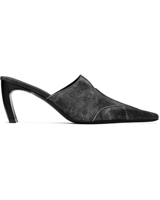 KNWLS Black Ssense Exclusive Serpent Mules