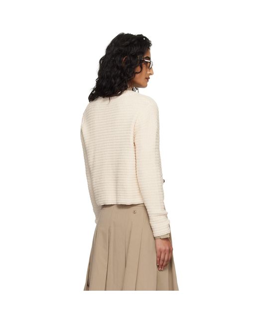 Weekend by Maxmara Natural Off- Vodka Cardigan