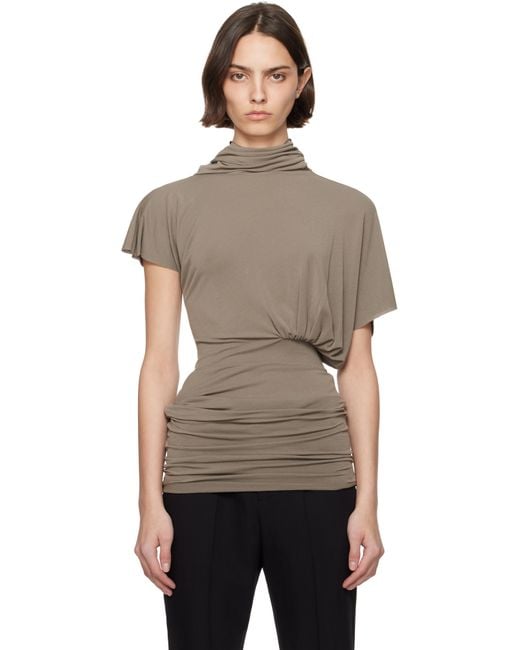 Rick Owens グレー Hollywood Lilith トップス Black